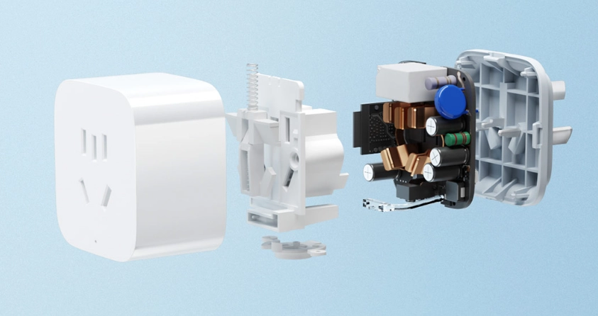 Ổ cắm điện thông minh kết nối wifi Smart Socket Xiaomi Mijia 3 ZNCZ301KK Ổ cắm điện thông minh kết nối wifi Smart Socket Xiaomi Mijia 3 ZNCZ301KK